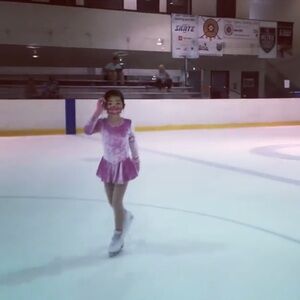 Pink Ice Skating Dress